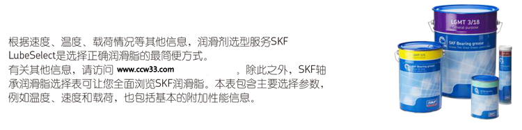 <strong>SKF軸承潤滑脂</strong>
